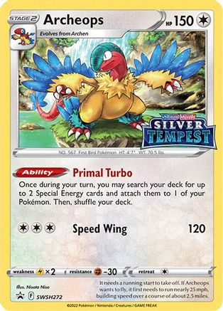 Archeops (Prerelease) SWSH272/307 - SWSH Sword & Shield Promo Cards Holofoil