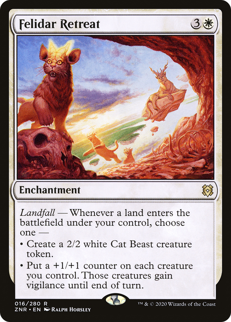 Felidar Retreat (ZNR-016) - Zendikar Rising Foil
