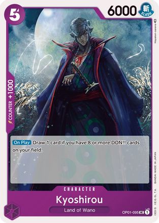 Kyoshirou (OP01-095) - Romance Dawn