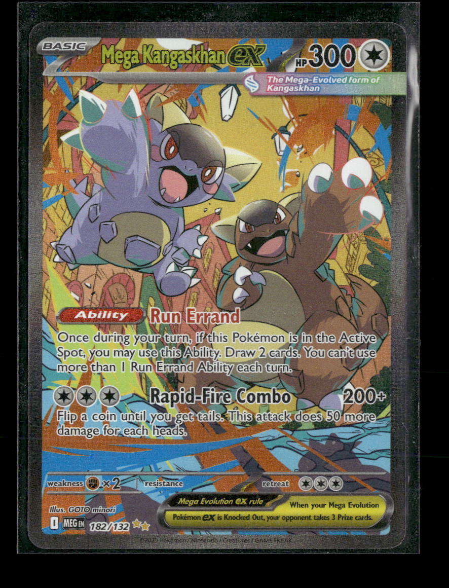 ME01: Mega Evolution Mega Kangaskhan ex #182/132
