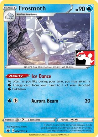 Frosmoth 064 - Prize Pack Series Cards