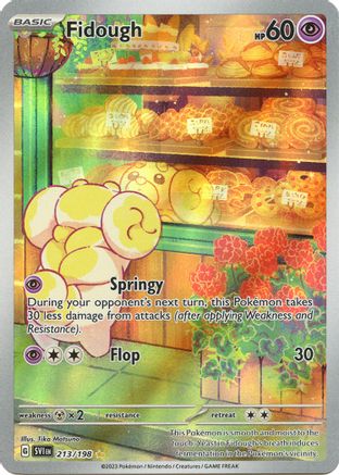 Fidough 213/198 - SV01 Scarlet & Violet Base Set Holofoil