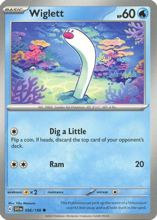 Wiglett 056/198 - SV01 Scarlet & Violet Base Set