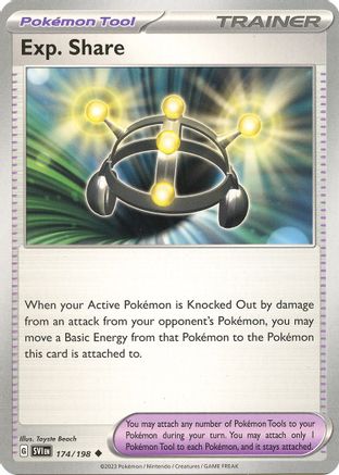 Exp. Share 174/198 - SV01 Scarlet & Violet Base Set