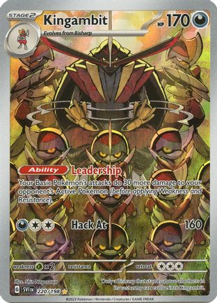 Kingambit 220/198 - SV01 Scarlet & Violet Base Set Holofoil