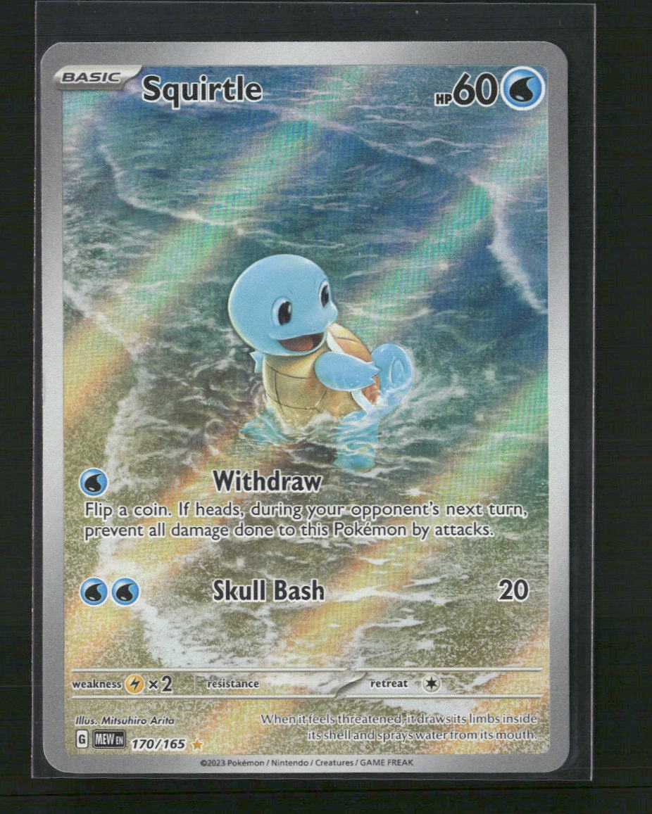 SV: Scarlet & Violet 151 Squirtle #170/165