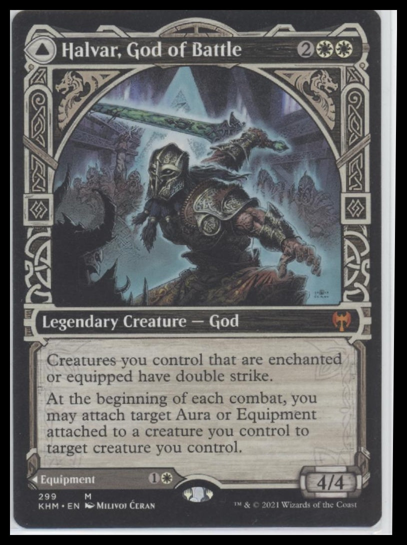Kaldheim Halvar, God of Battle (Showcase) #299