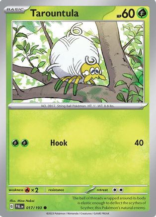 Tarountula 017/193 - SV02 Paldea Evolved