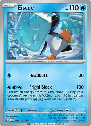 Eiscue 048/193 - SV02 Paldea Evolved