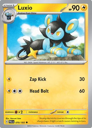 Luxio 070/193 - SV02 Paldea Evolved