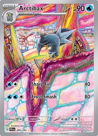 Arctibax 209/193 - SV02 Paldea Evolved Holofoil
