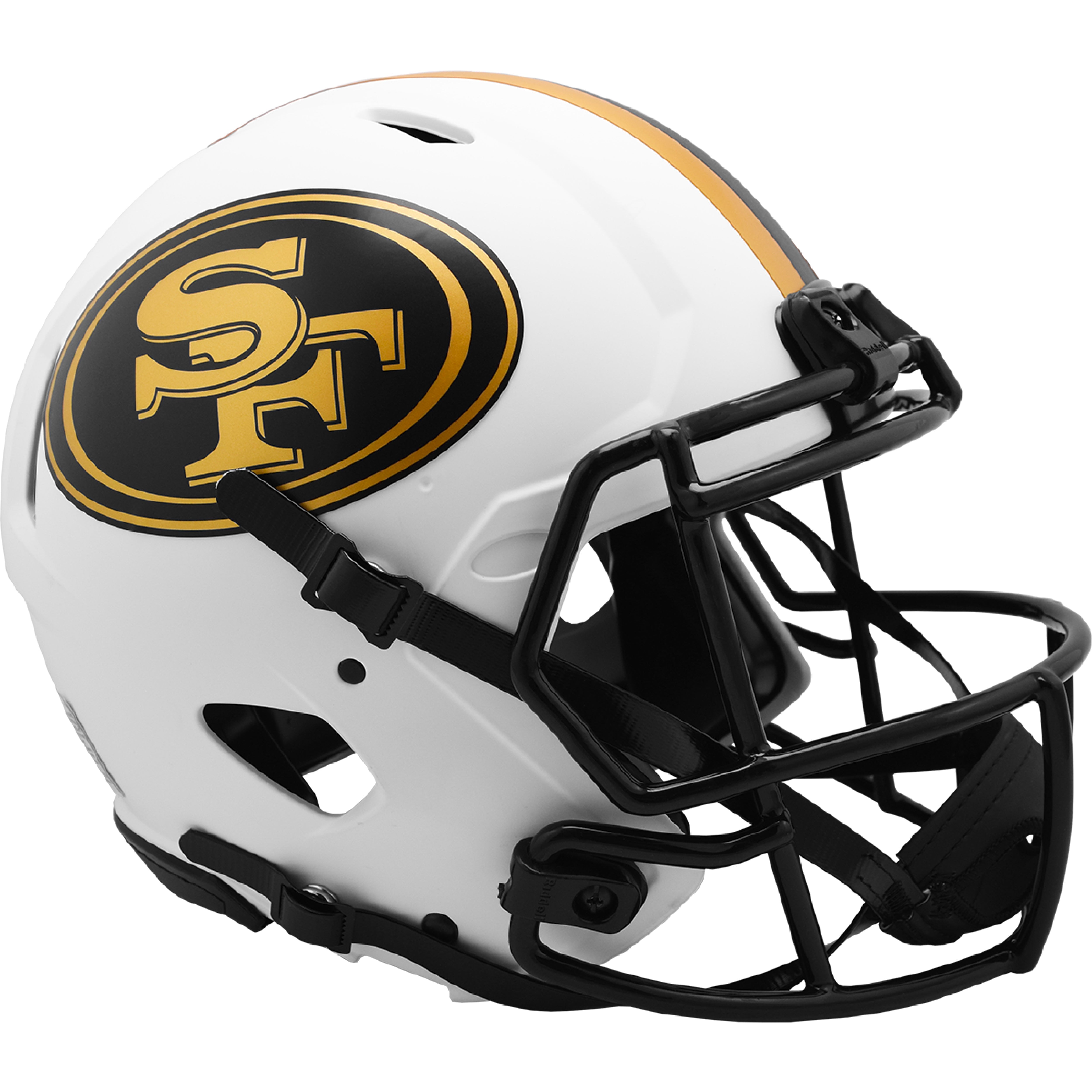 San Francisco 49ers LUNAR Full Size Authentic Football Helmet