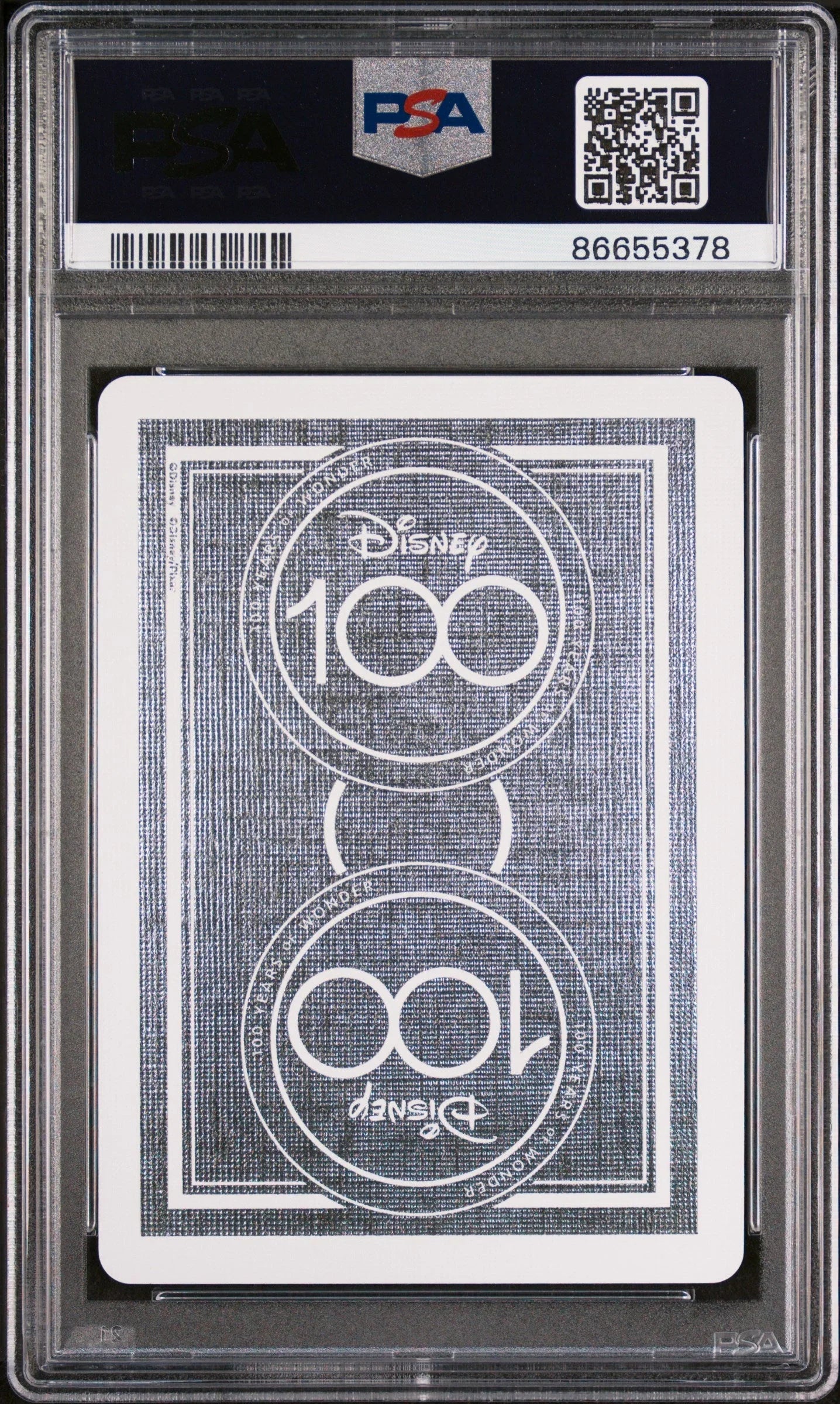 2023 DISNEY 100 PLAYING CARDS MOANA QUEEN OF DIAMONDS PSA 10