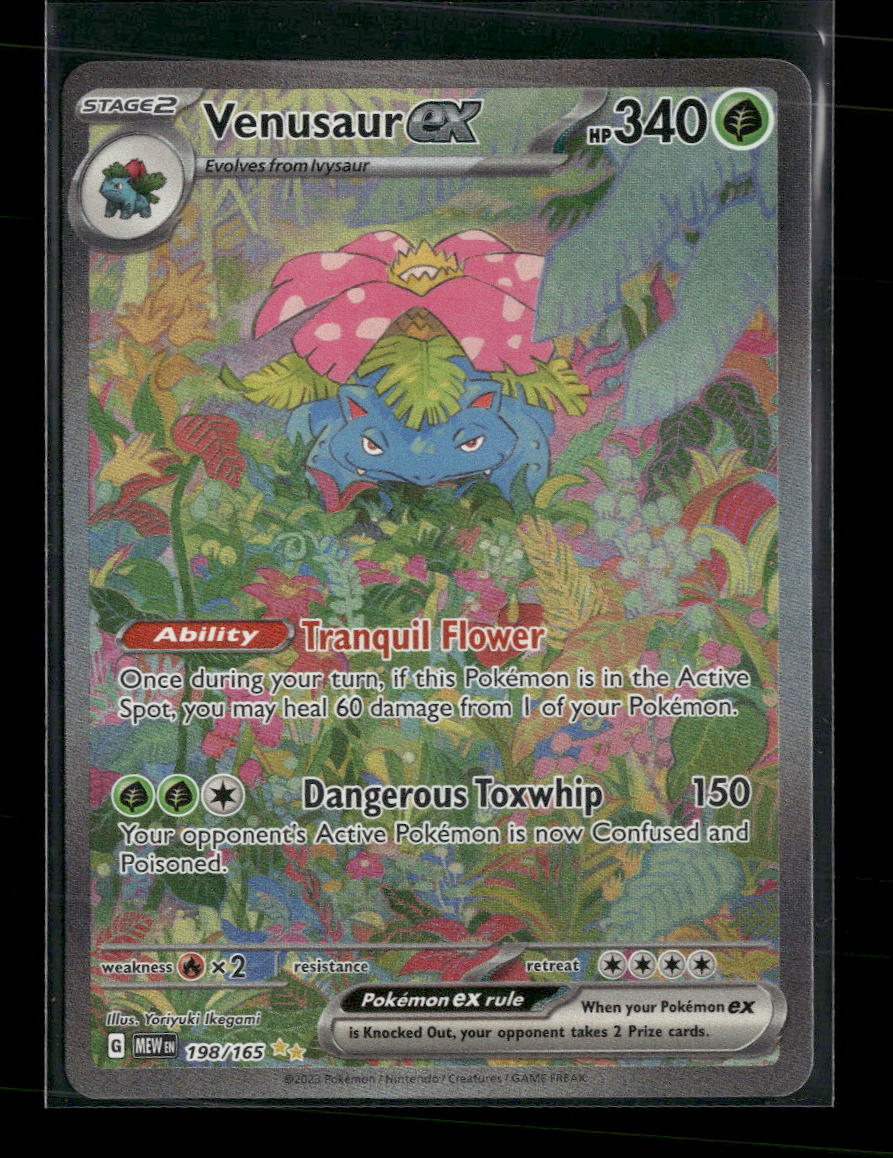 SV: Scarlet & Violet 151 Venusaur ex #198/165