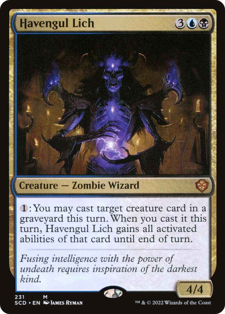 Havengul Lich (SCD-231) - Starter Commander Decks