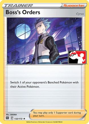 Boss's Orders 132/172 - Prize Pack Series Cards - Holofoil