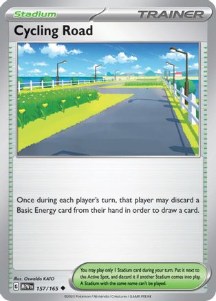 Cycling Road 157/165 - SV Scarlet & Violet 151