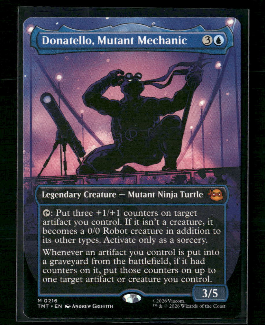 Teenage Mutant Ninja Turtles Donatello, Mutant Mechanic (Borderless) #216