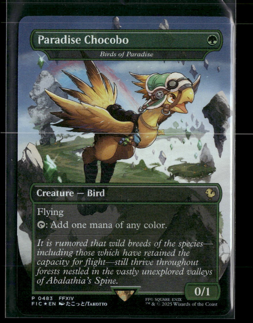 Commander: FINAL FANTASY Paradise Chocobo Foil #483