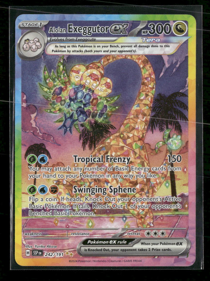 SV08: Surging Sparks Alolan Exeggutor ex #242/191