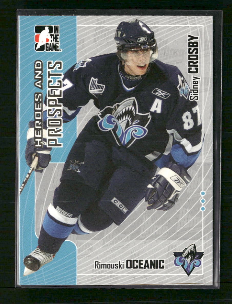 2005-06 In The Game Heroes and Prospects Sidney Crosby #105