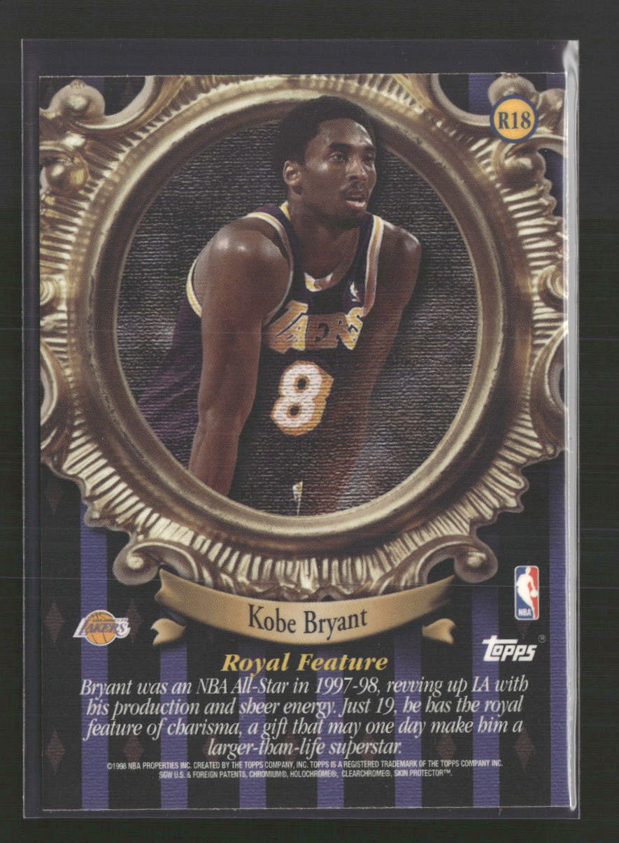 1998-99 Topps Roundball Royalty Kobe Bryant #R18