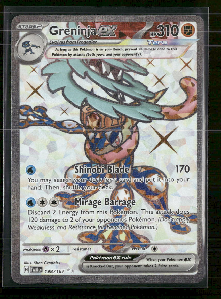 SV06: Twilight Masquerade Greninja ex #198/167