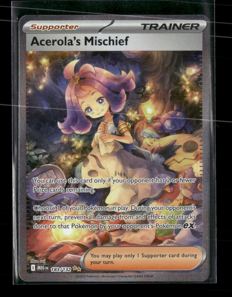ME01: Mega Evolution Acerola's Mischief #183/132