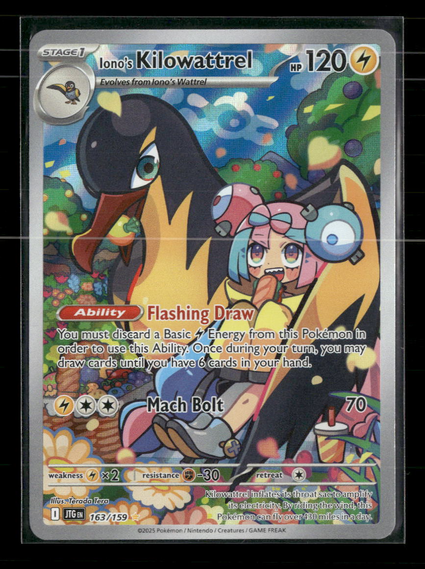 SV09: Journey Together Iono's Kilowattrel #163/159