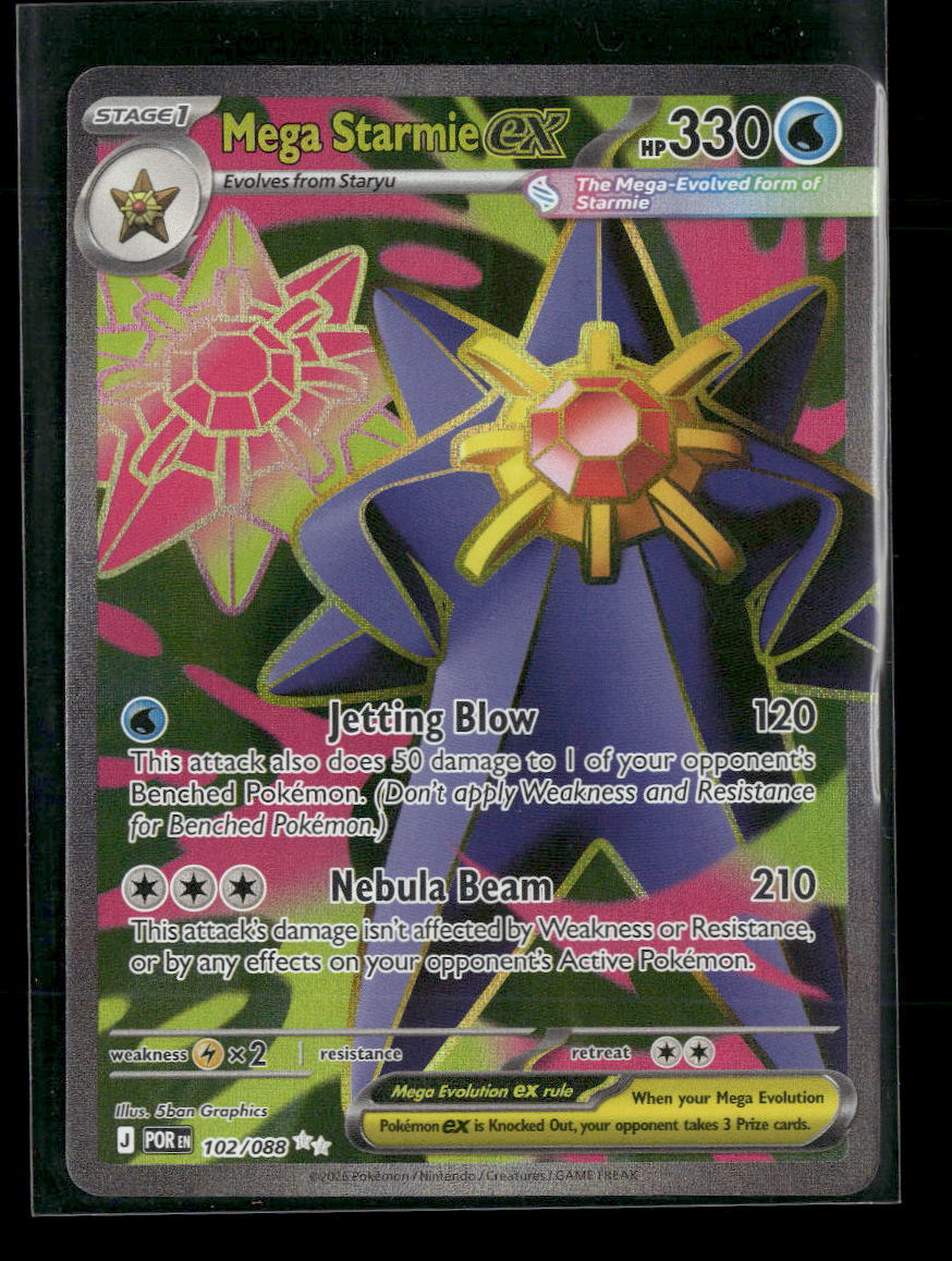 ME03: Perfect Order Mega Starmie ex #102/088