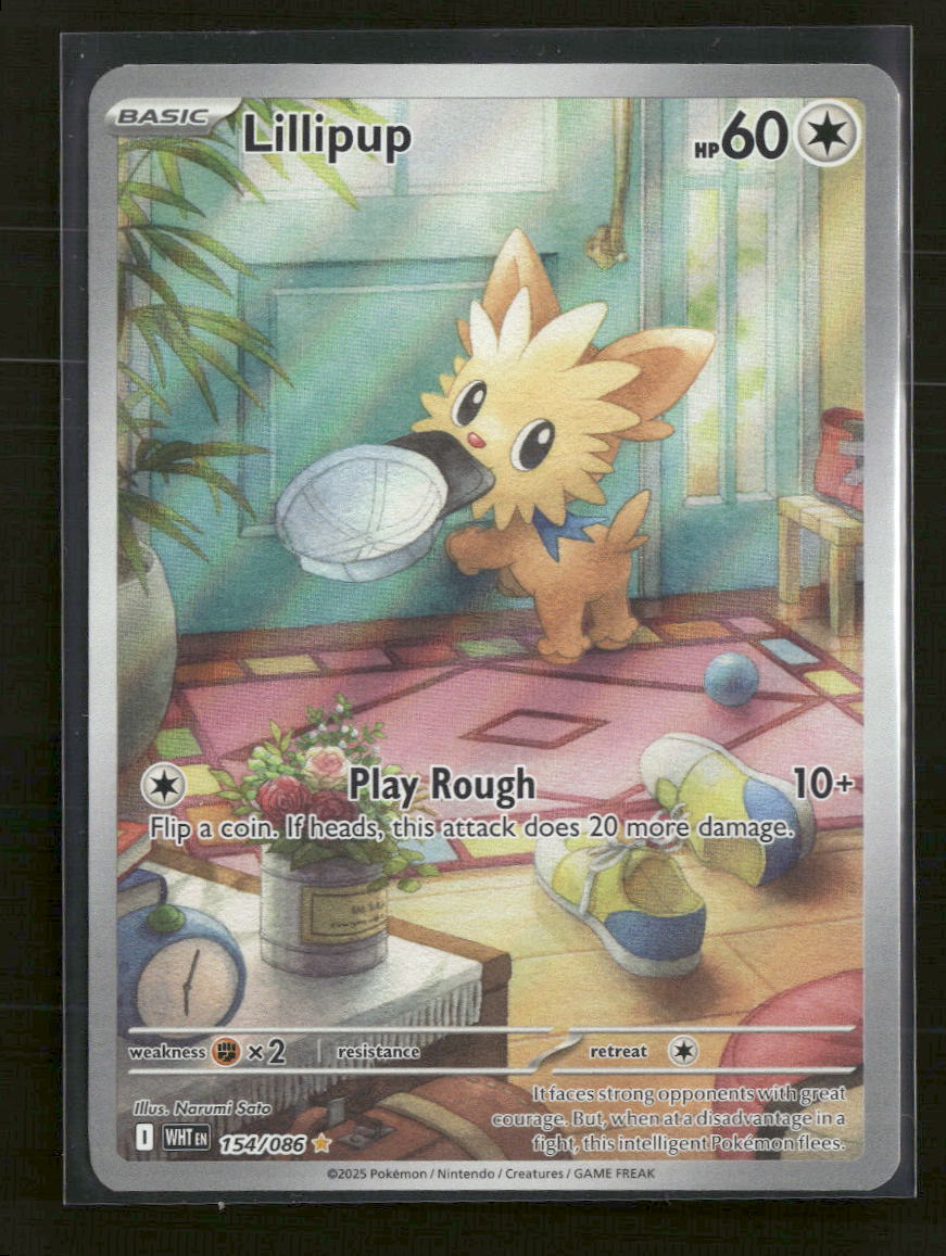 SV: White Flare Lillipup #154/086