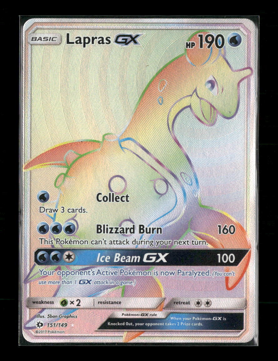 SM Base Set Lapras GX (Secret) #151/149