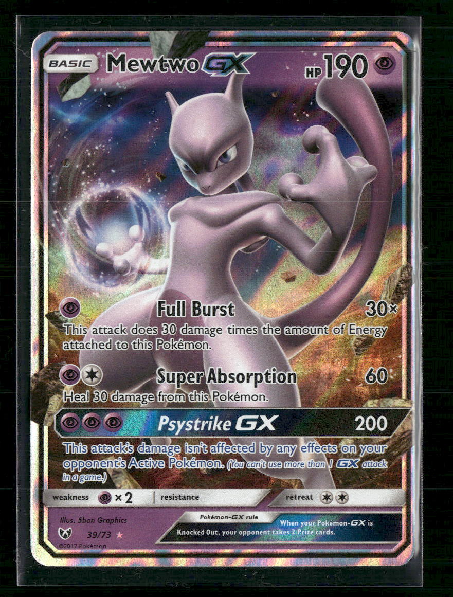 Shining Legends Mewtwo GX #39/73