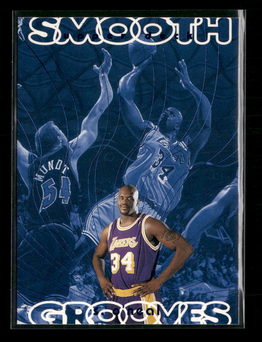 1996-97 Upper Deck Smooth Grooves Shaquille O'Neal #SG5