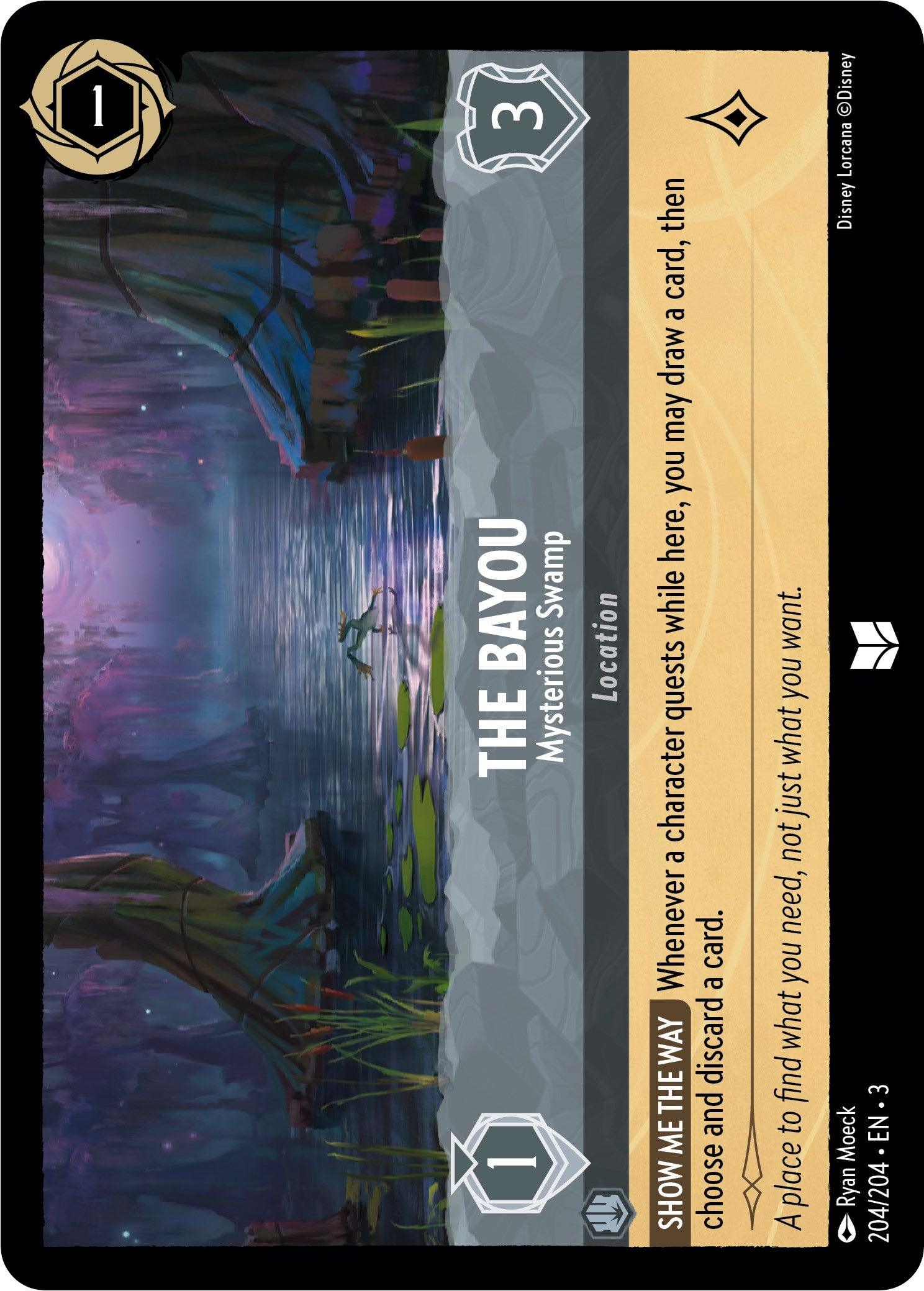 The Bayou - Mysterious Swamp (204/204) - Into the Inklands Cold Foil