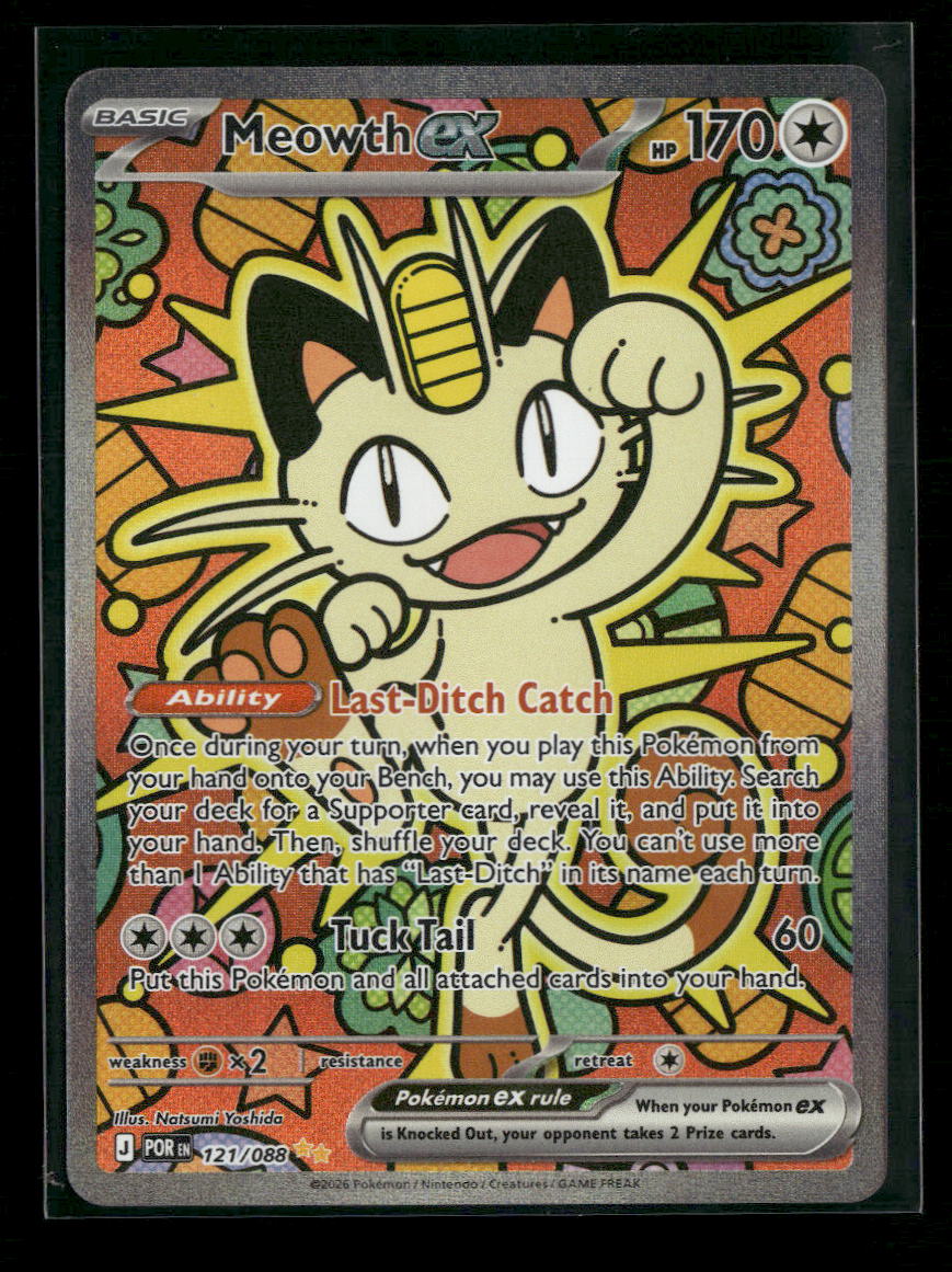 ME03: Perfect Order Meowth ex #121/088