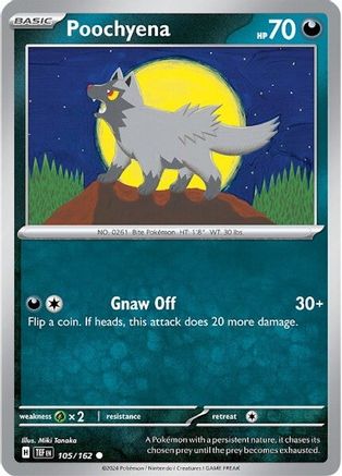 Poochyena 105/162 - SV05 Temporal Forces