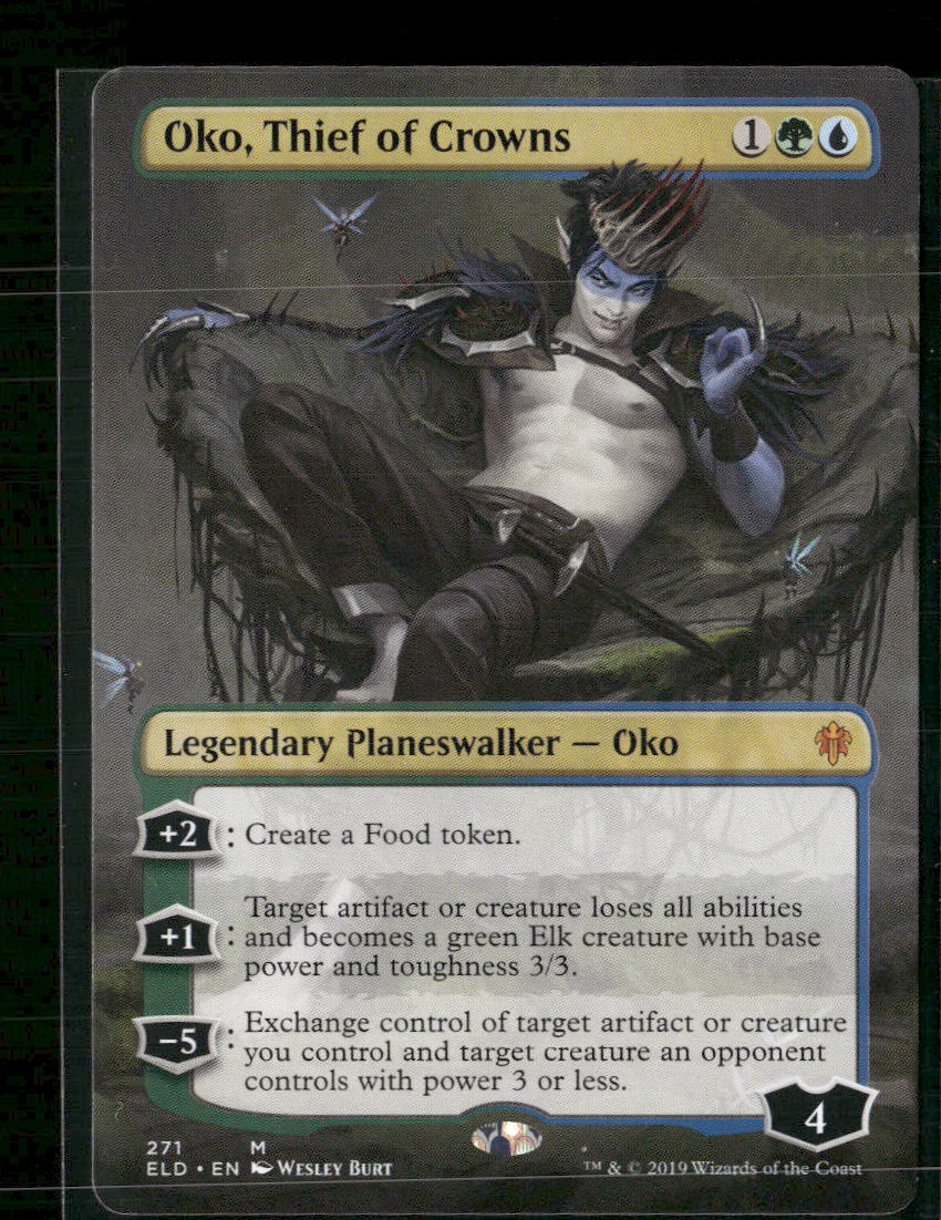 Throne of Eldraine Oko, Thief of Crowns (Borderless) #271