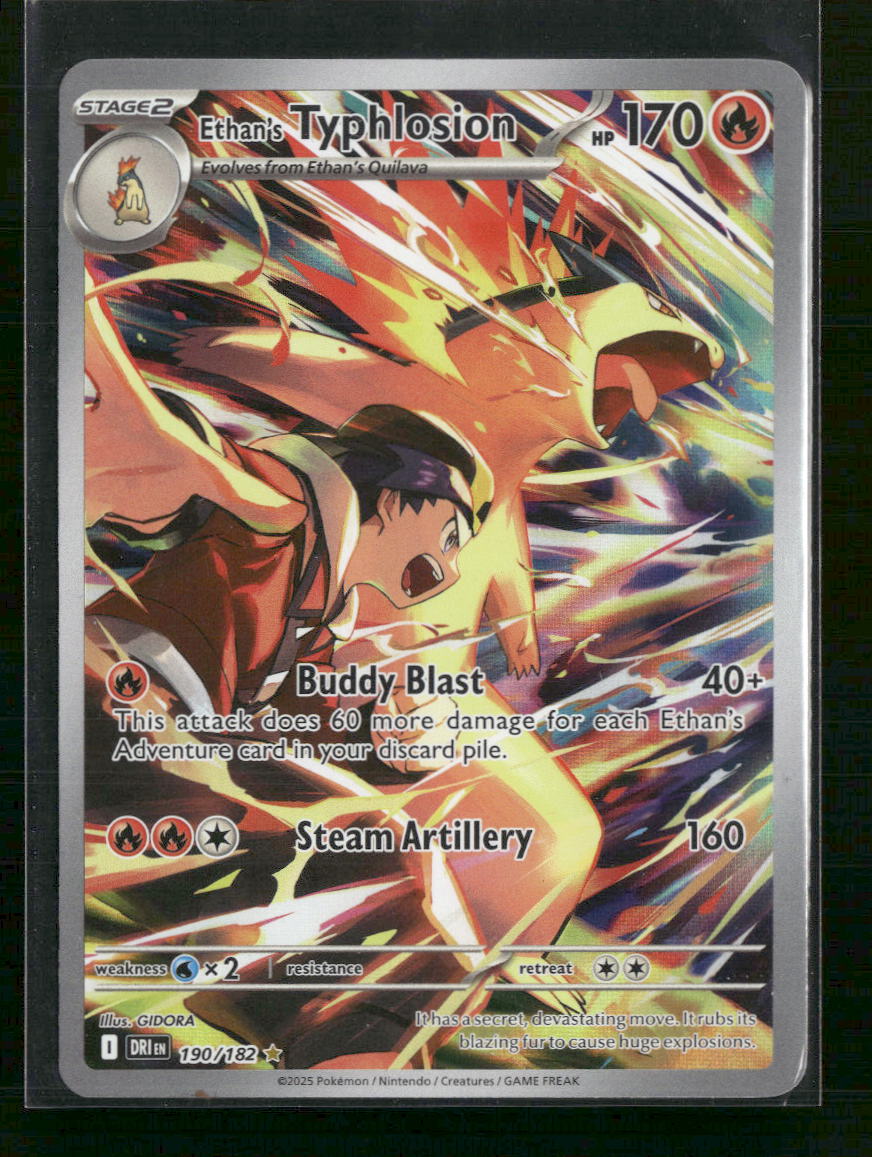 SV10: Destined Rivals Ethan's Typhlosion #190/182