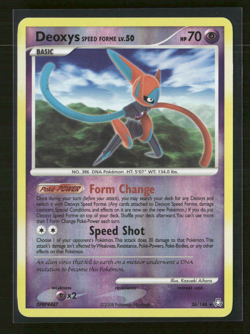 Legends Awakened Deoxys Speed Forme #26/146