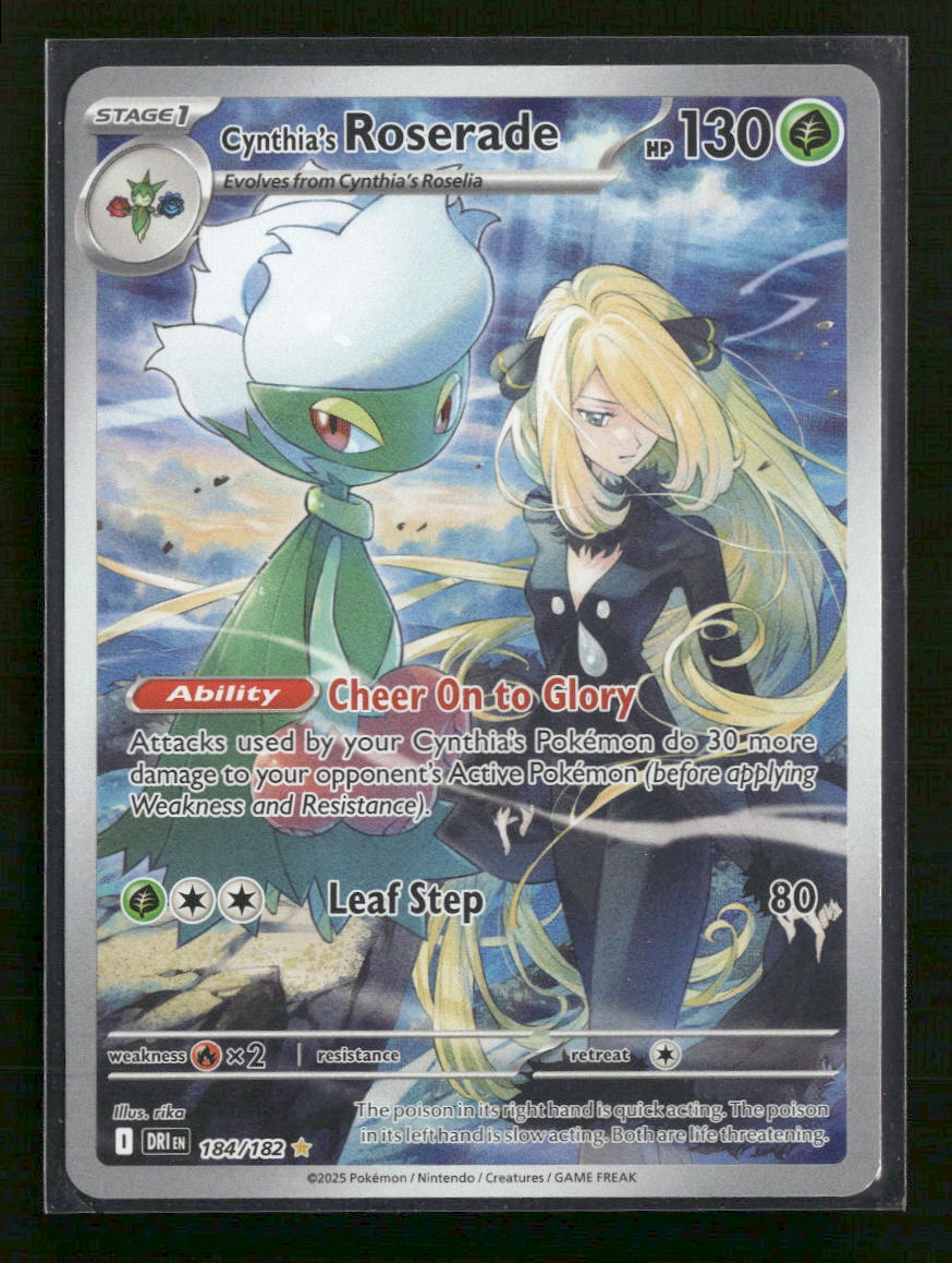 SV10: Destined Rivals Cynthia's Roserade #184/182