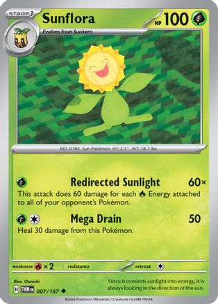 Sunflora 007/167 - SV06 Twilight Masquerade