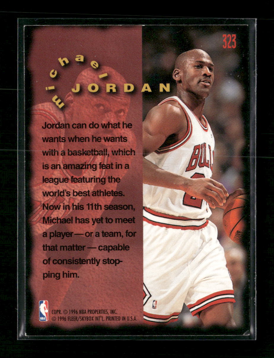 1995-96 Fleer Michael Jordan #323