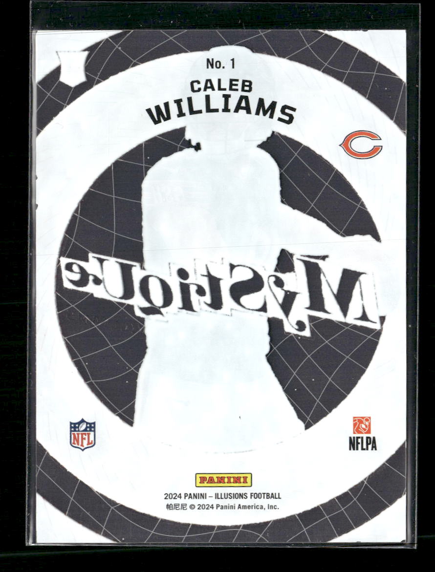2024 Panini Illusions Mystique Caleb Williams #1