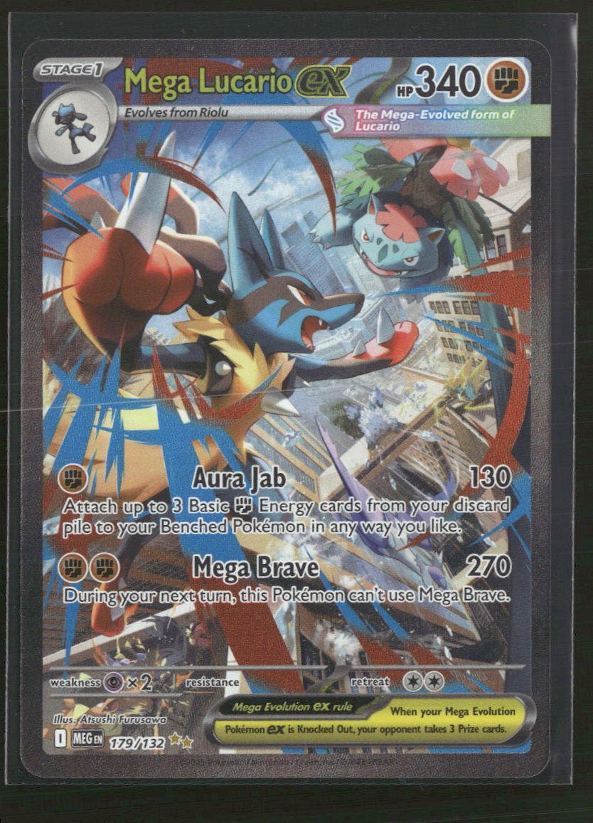 ME01: Mega Evolution Mega Lucario ex #179/132