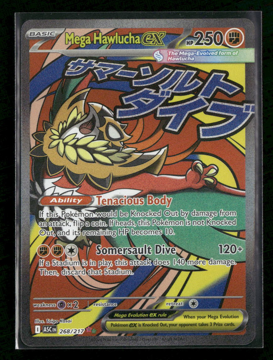 ME: Ascended Heroes Mega Hawlucha ex #268/217