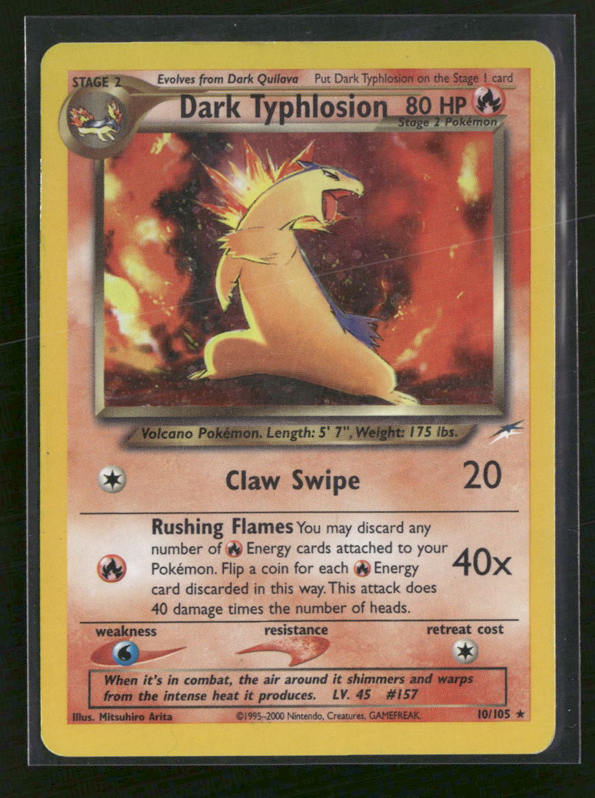 Neo Destiny Dark Typhlosion #010/105