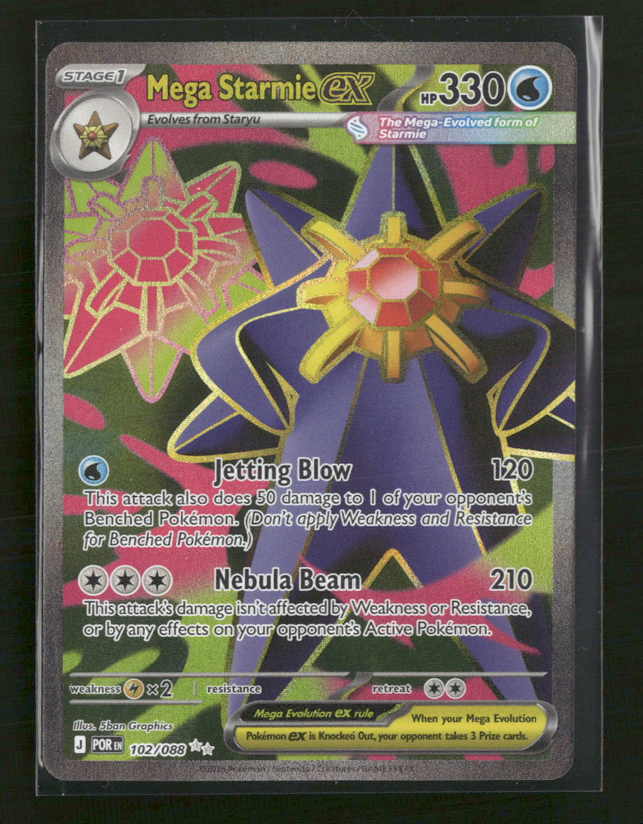 ME03: Perfect Order Mega Starmie ex #102/088