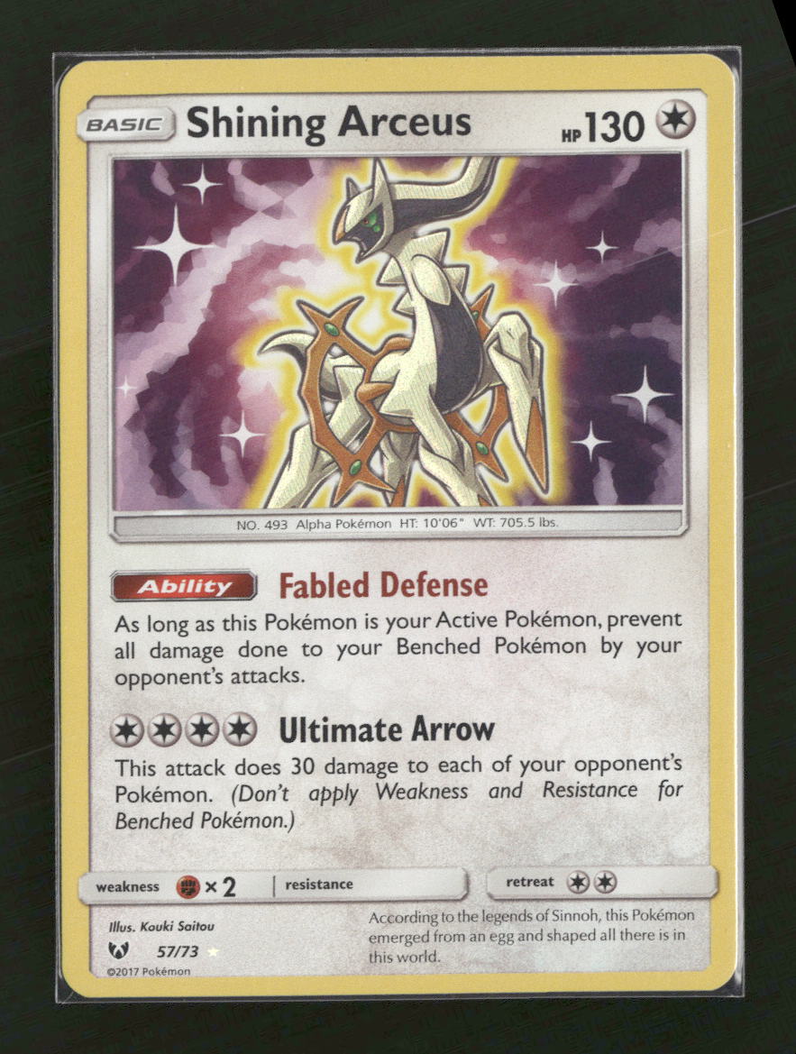 Shining Legends Shining Arceus #57/73