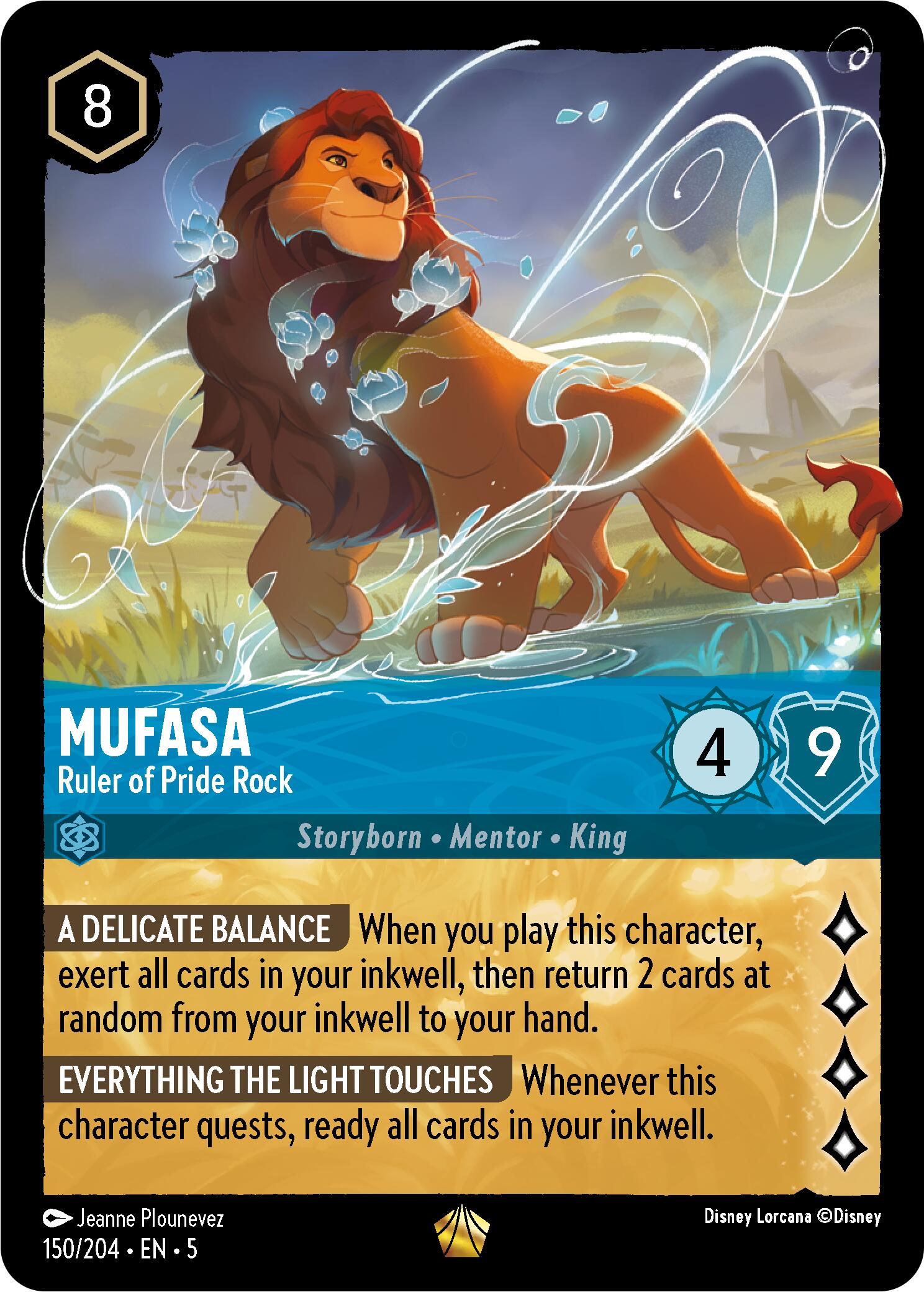 Mufasa - Ruler of Pride Rock (150/204) - Shimmering Skies